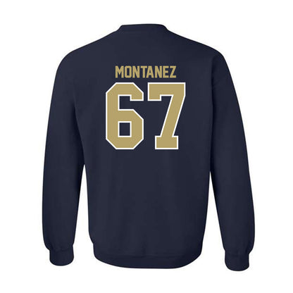 UC Davis - NCAA Football : Jayden Montanez - Classic Fashion Shersey Crewneck Sweatshirt-1