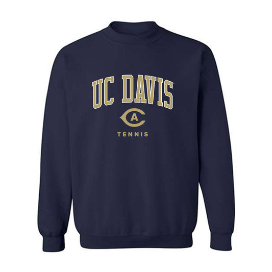 UC Davis - NCAA Women's Tennis : Mika Ikemori - Classic Fashion Shersey Crewneck Sweatshirt-0