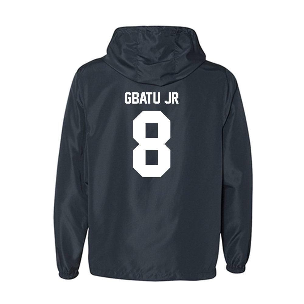 UC Davis - NCAA Football : Samuel Gbatu Jr - Windbreaker-1