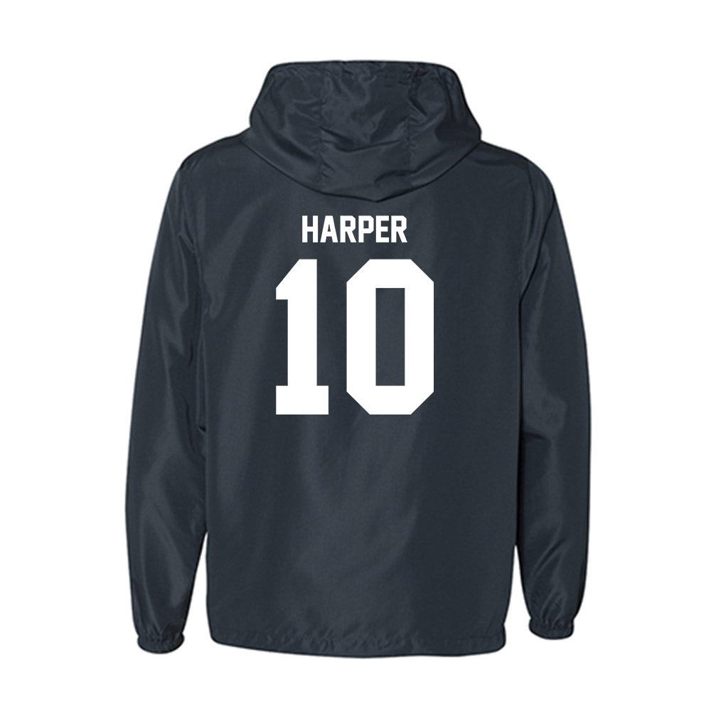UC Davis - NCAA Football : Grant Harper - Windbreaker-1