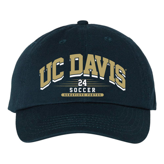 UC Davis - NCAA Women's Soccer : Genavieve Fontes - Dad Hat