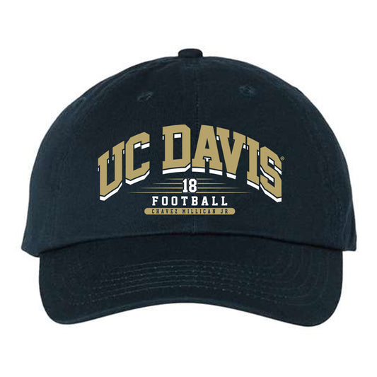 UC Davis - NCAA Football : Chavez Millican Jr - Dad Hat-0
