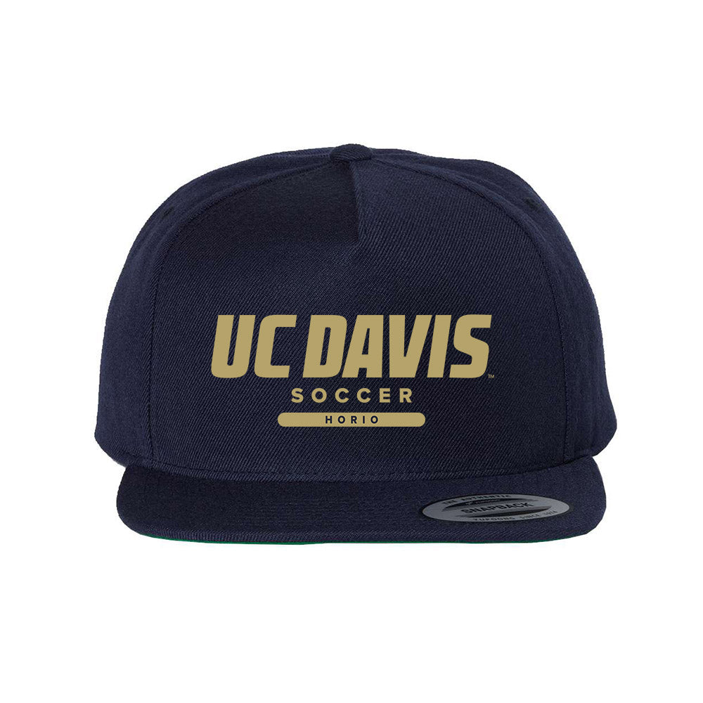 UC Davis - NCAA Men's Soccer : Declan Horio - Snapback Hat