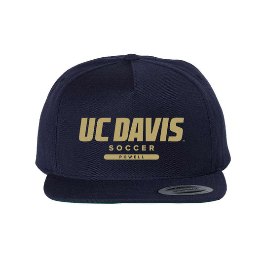 UC Davis - NCAA Men's Soccer : Cole Powell - Snapback Hat