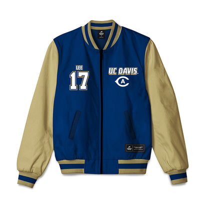 UC Davis - NCAA Softball : Abby Lee - Bomber Jacket-0