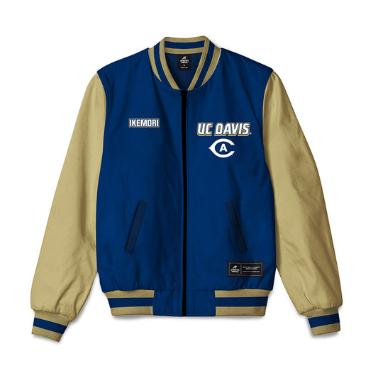 UC Davis - NCAA Women's Tennis : Mika Ikemori - Bomber Jacket-0