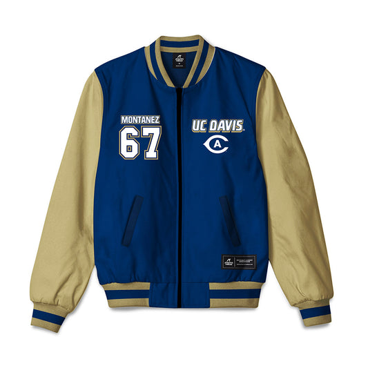 UC Davis - NCAA Football : Liz Montanez - Bomber Jacket-0