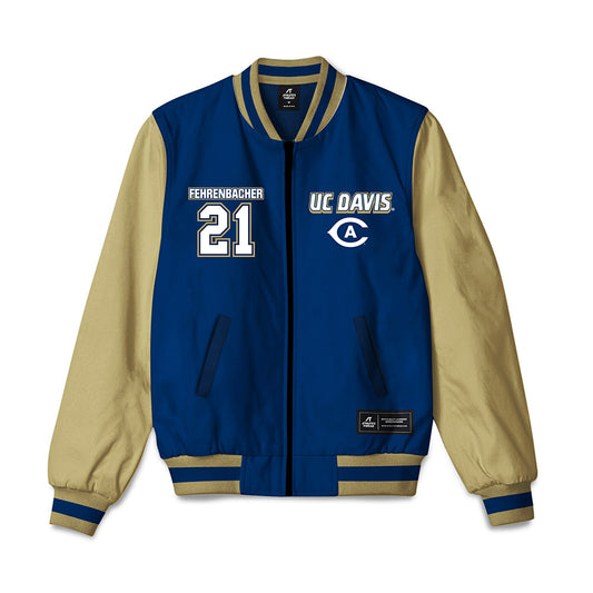 UC Davis - NCAA Women's Soccer : Kiley Fehrenbacher - Bomber Jacket-0