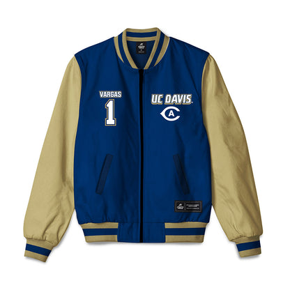 UC Davis - NCAA Football : Carter Vargas - Bomber Jacket-0