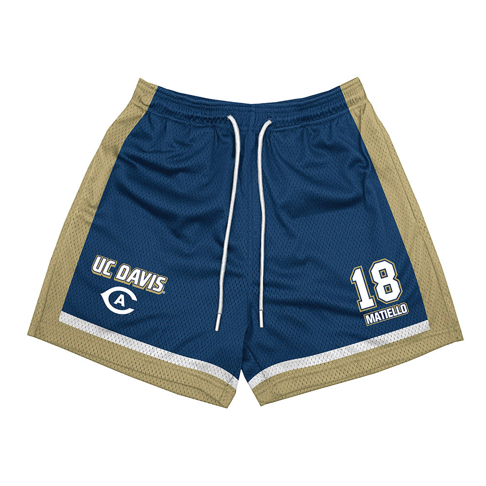 UC Davis - NCAA Men's Soccer : Rafael Matiello - Shorts