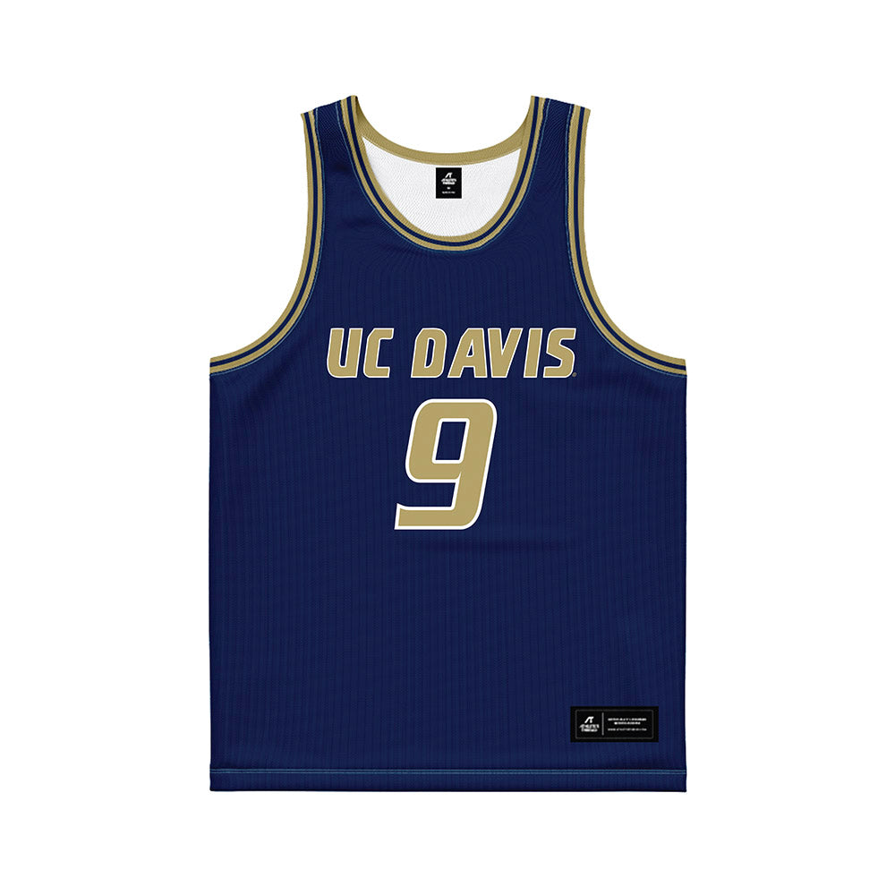  - NCAA Women's Basketball : Avery Sussex - Blue Basketball Jersey-0