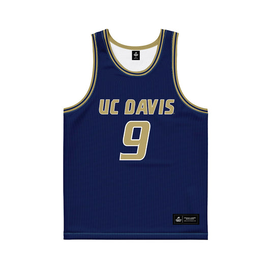  - NCAA Women's Basketball : Avery Sussex - Blue Basketball Jersey-0