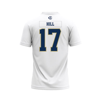 UC Davis - NCAA Football : Kyle Hill - White Premium Football Jersey-1