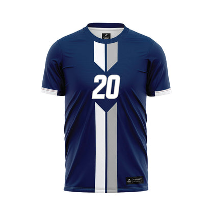 UC Davis - NCAA Men's Soccer : Gavin House - Blue Soccer Jersey-0