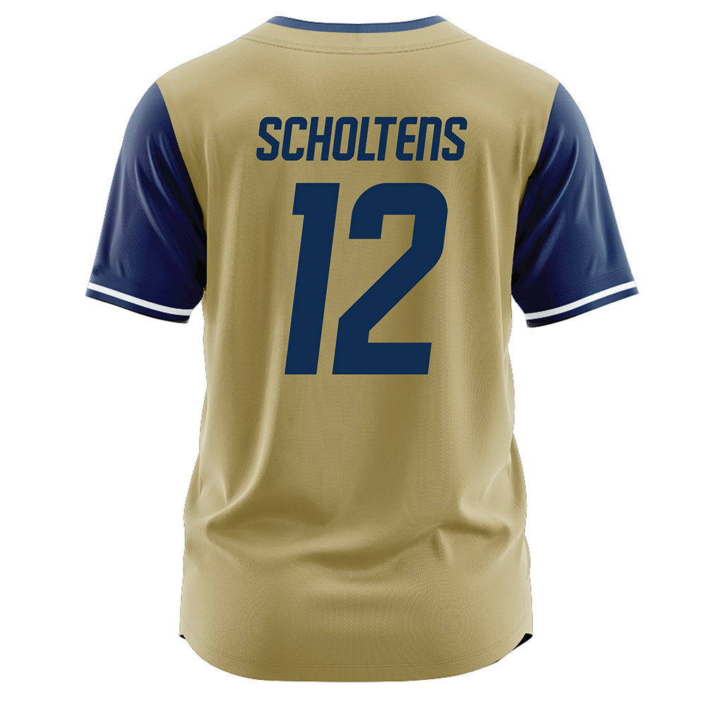 UC Davis - NCAA Softball : Maia Scholtens - Gold Jersey-1