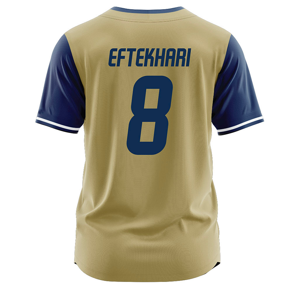 UC Davis - NCAA Softball : Sophia Eftekhari - Gold Jersey-1