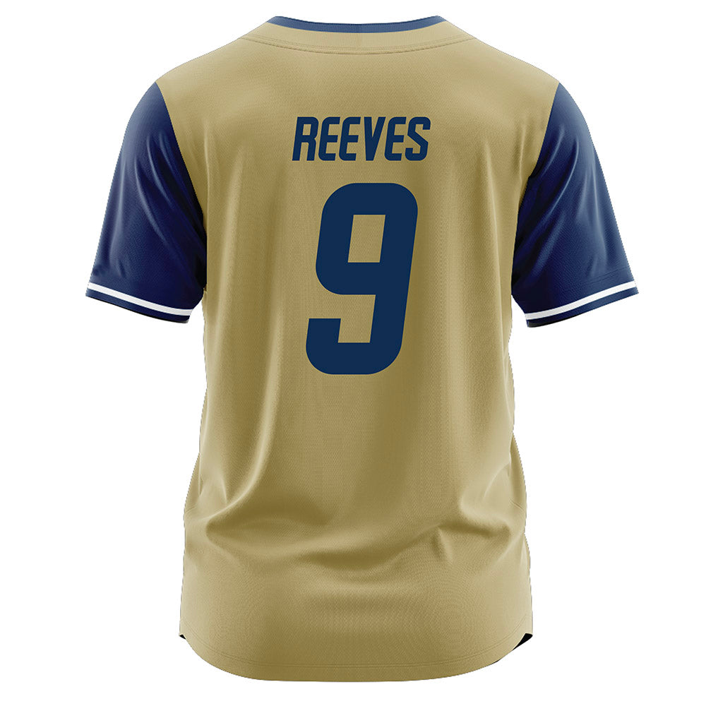 UC Davis - NCAA Softball : Rylee Reeves - Gold Jersey-1