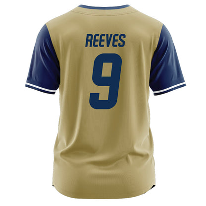 UC Davis - NCAA Softball : Rylee Reeves - Gold Jersey-1