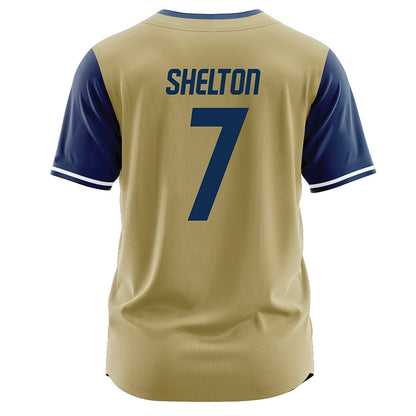 UC Davis - NCAA Softball : Claire Shelton - Gold Jersey-1