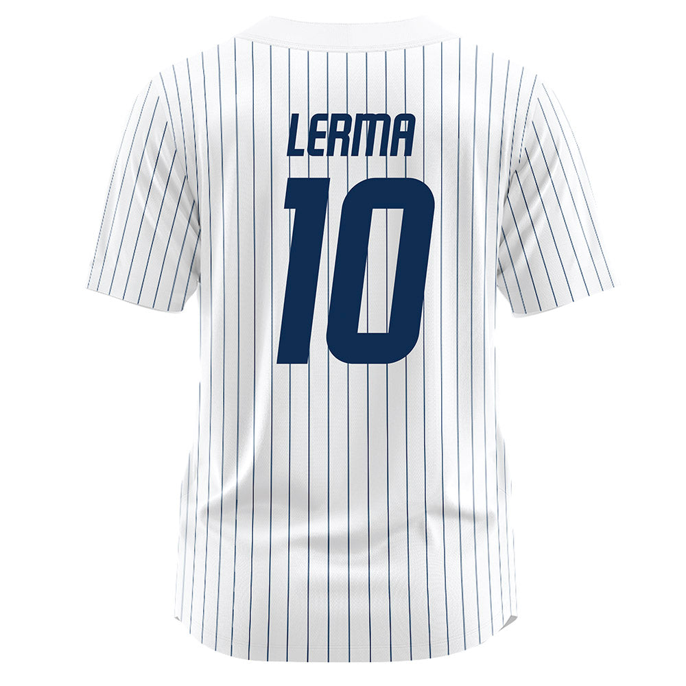 UC Davis - NCAA Baseball : Mason Lerma - White Jersey-1