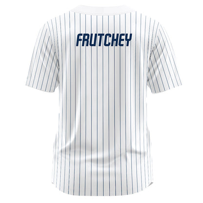 UC Davis - NCAA Baseball : Ned Frutchey - White Jersey-1