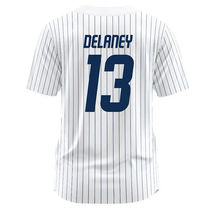UC Davis - NCAA Baseball : Carter Delaney - White Jersey-1
