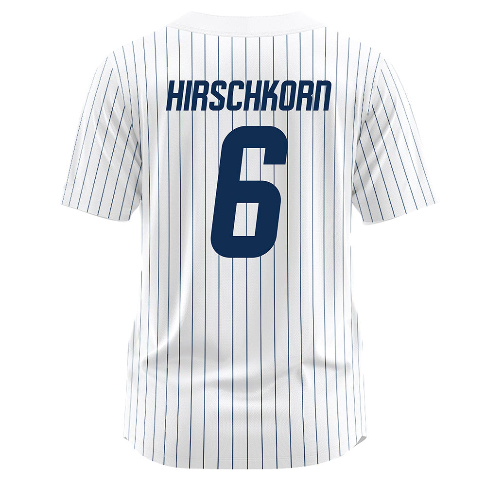 UC Davis - NCAA Baseball : Houston Hirschkorn - White Jersey-1