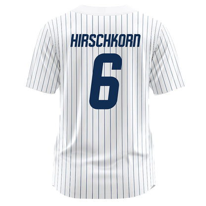 UC Davis - NCAA Baseball : Houston Hirschkorn - White Jersey-1