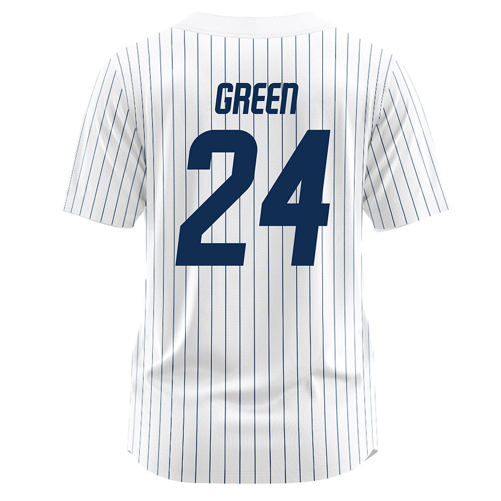 UC Davis - NCAA Baseball : Bryan Green - White Jersey-1