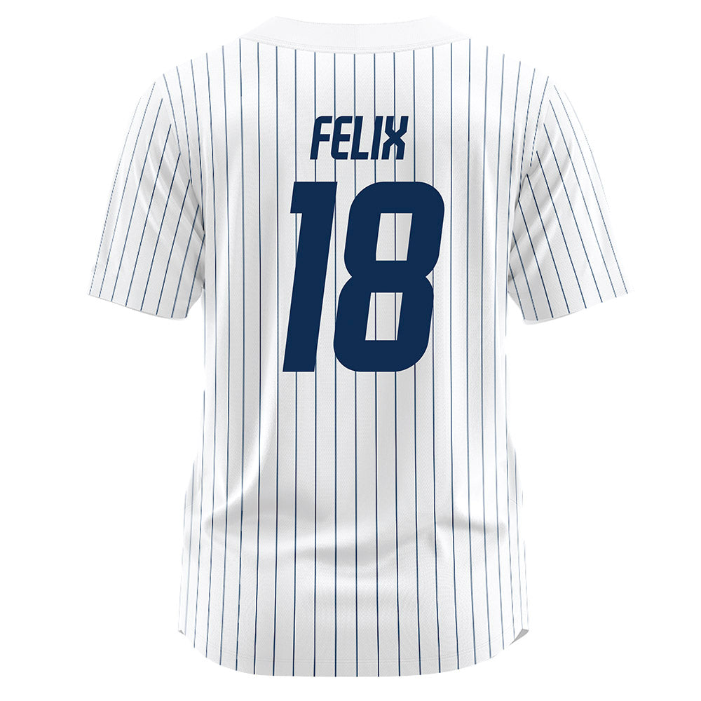 UC Davis - NCAA Baseball : Ethan Felix - White Jersey-1