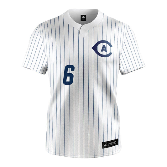 UC Davis - NCAA Baseball : Houston Hirschkorn - White Jersey-0