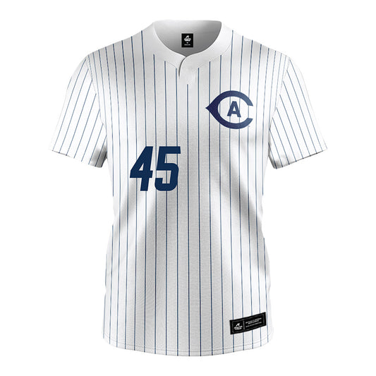 UC Davis - NCAA Baseball : Max Hippensteel - White Jersey-0