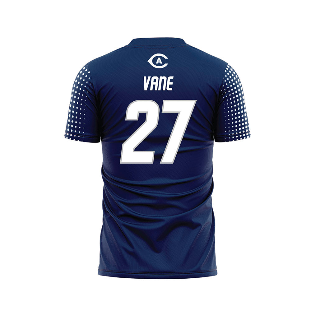 UC Davis - NCAA Women's Soccer : Emma Vane - Blue Soccer Jersey