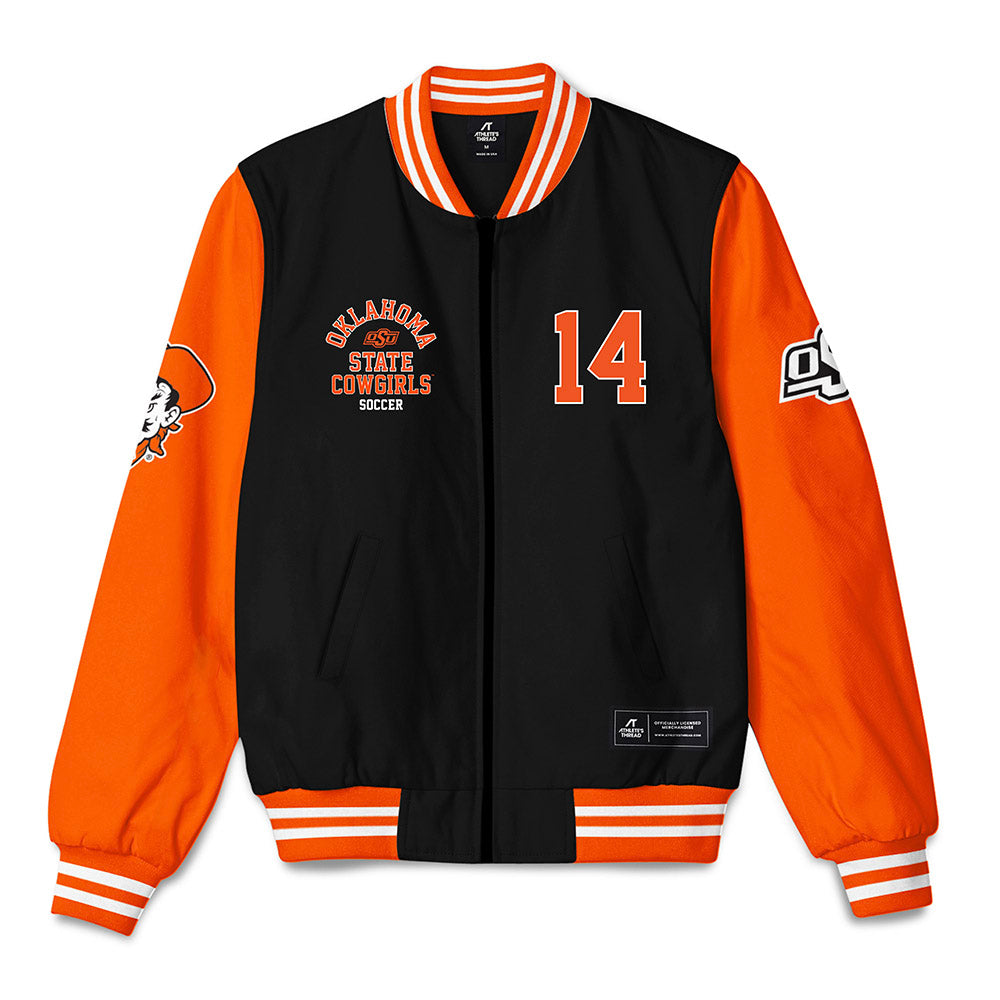 Oklahoma State - NCAA Women's Soccer : Gracie Bindbeutel - Bomber Jacket