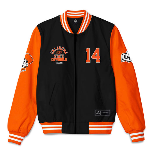 Oklahoma State - NCAA Women's Soccer : Gracie Bindbeutel - Bomber Jacket