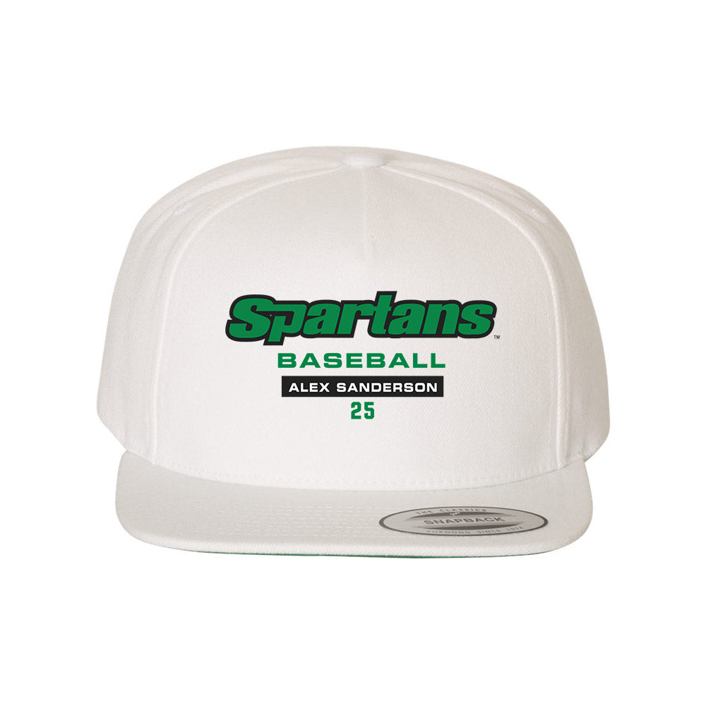 USC Upstate - NCAA Baseball : Alex Sanderson - Snapback Hat-0
