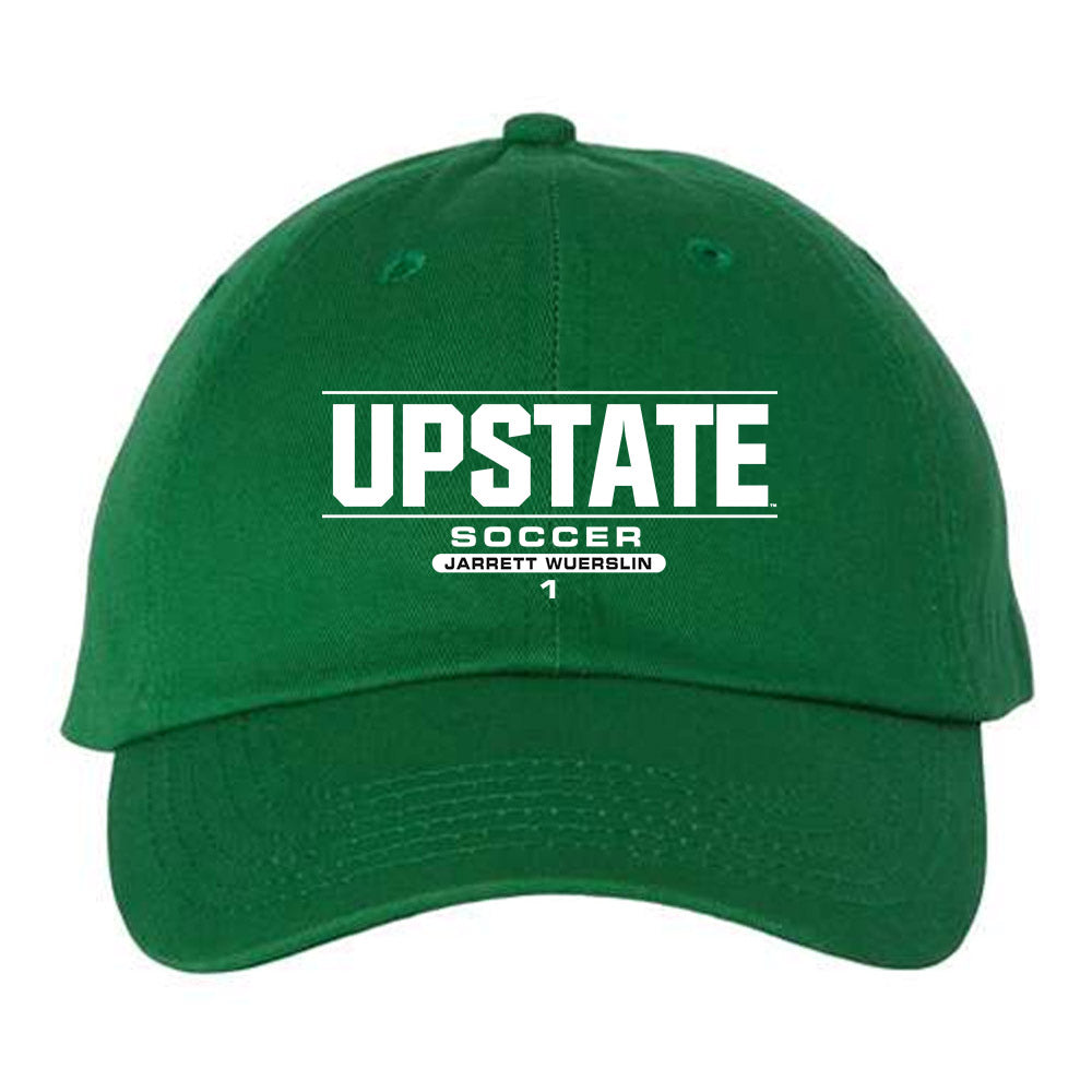 USC Upstate - NCAA Men's Soccer : Jarrett Wuerslin - Dad Hat-0