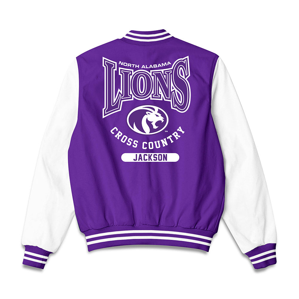 North Alabama - NCAA Men's Cross Country : Connor Jackson - Bomber Jacket