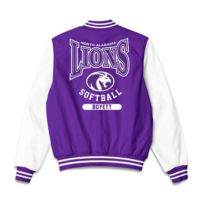 North Alabama - NCAA Softball : Ryleigh Boyett - Bomber Jacket