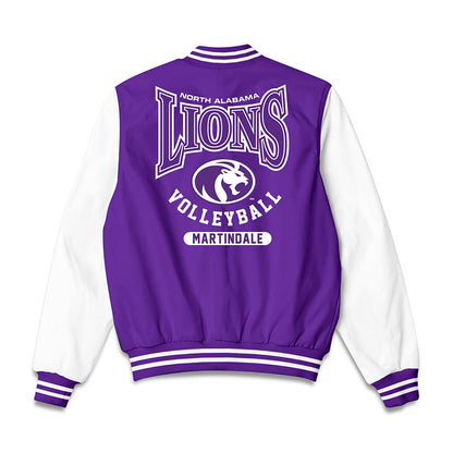 North Alabama - NCAA Women's Volleyball : Ava Martindale - Bomber Jacket-1