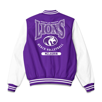 North Alabama - NCAA Beach Volleyball : Marti Mclaurin - Bomber Jacket