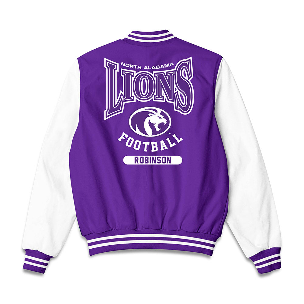 North Alabama - NCAA Football : Demarcious Robinson - Bomber Jacket-1