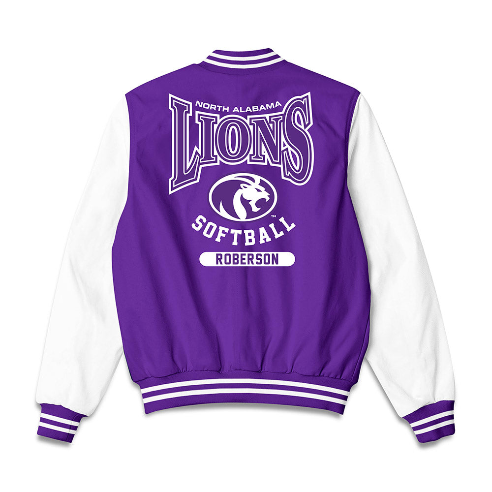 North Alabama - NCAA Softball : Jorja Roberson - Bomber Jacket