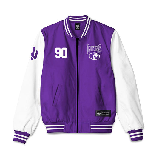 North Alabama - NCAA Football : Zacchaeus Dixon - Bomber Jacket