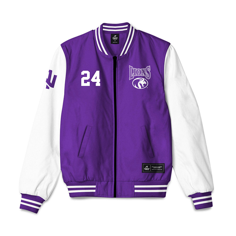 North Alabama - NCAA Men's Basketball : Mitchell Chaffee - Bomber Jacket