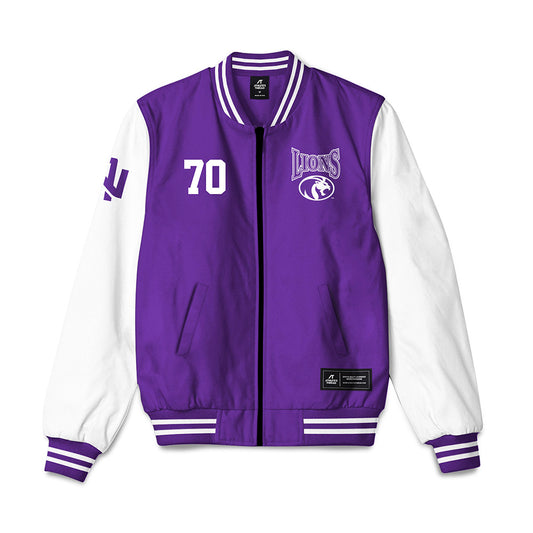 North Alabama - NCAA Football : Eric Williams - Bomber Jacket-0
