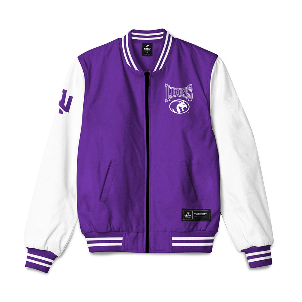 North Alabama - NCAA Men's Cross Country : Owen Otto - Bomber Jacket-0