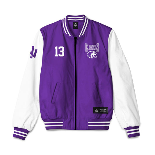 North Alabama - NCAA Football : Magnum Henderson - Bomber Jacket-0