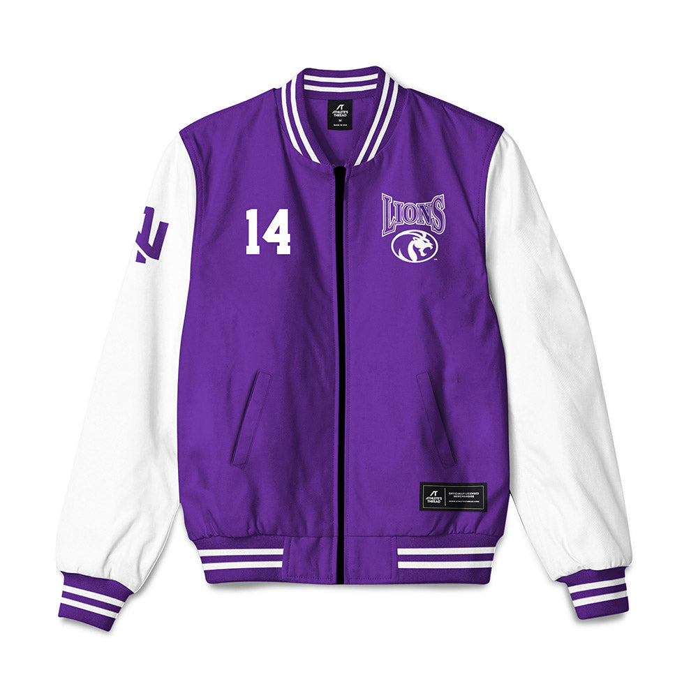 North Alabama - NCAA Women's Volleyball : Mia Cibor - Bomber Jacket-0