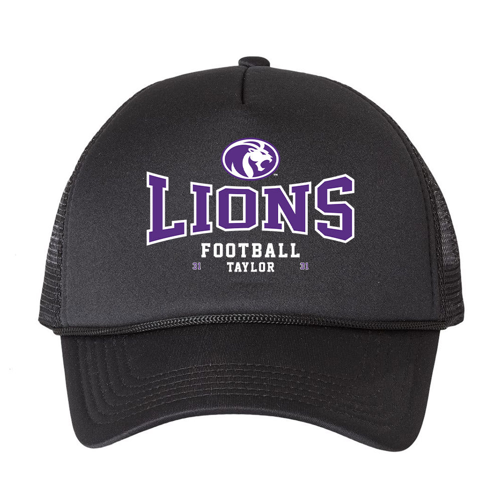 North Alabama - NCAA Football : John Taylor - Trucker Hat-0